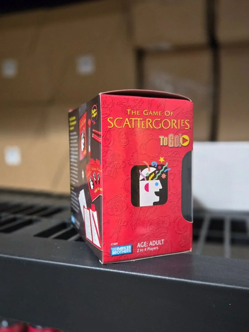 Scattergories To Go Travel Game 2009 SEALED New Parker Brothers Hasbro Adult